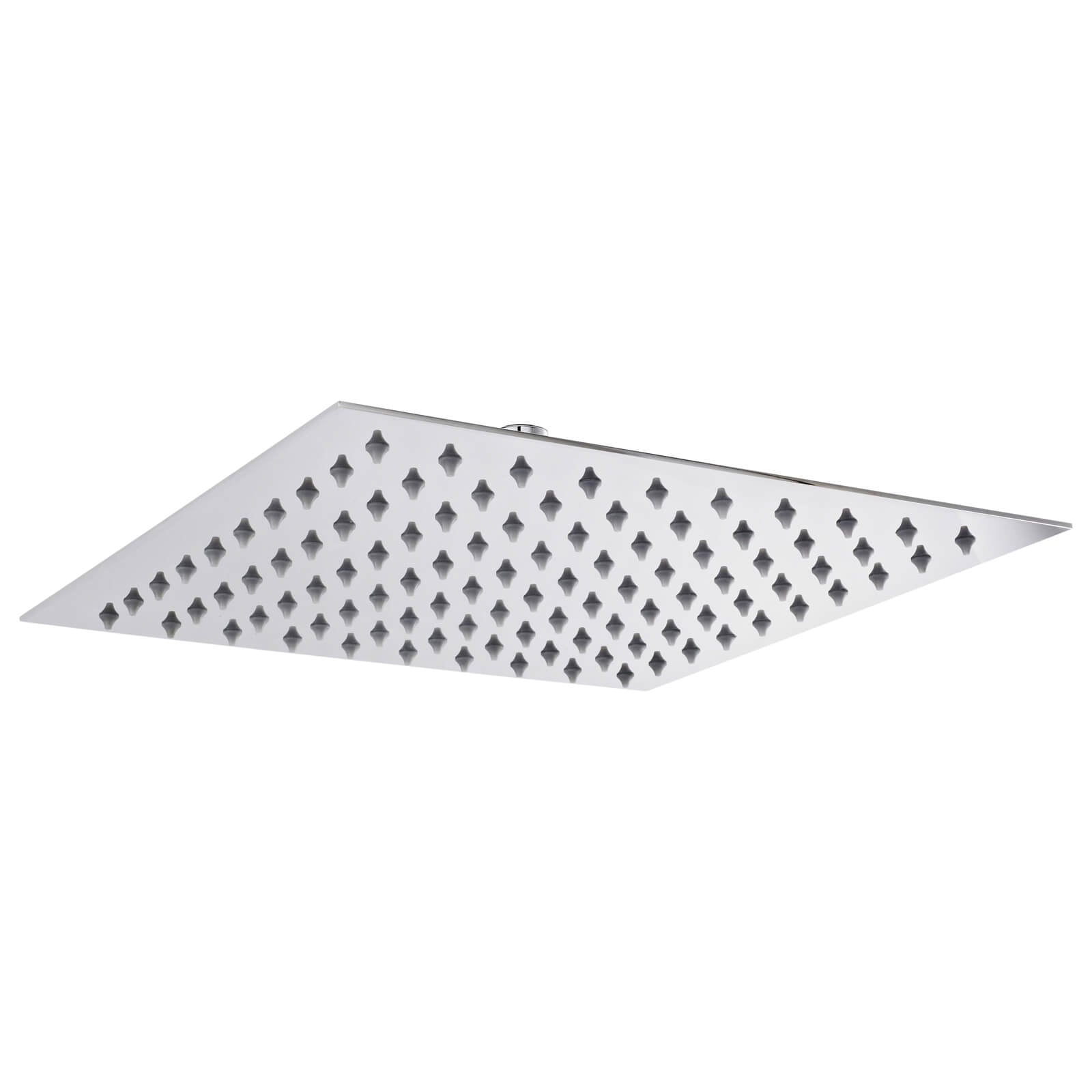 Hudson Reed Fixed Square Ceiling Shower Head - 1 Spray Mode - Stainless Steel