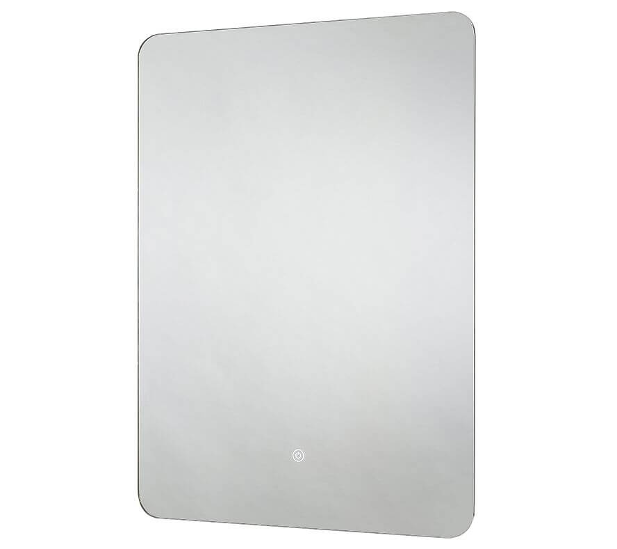 Sensio Reagan Rectangular LED Backlit Demister Mirror - Concealed Shaver Sockets - 600 x 800mm