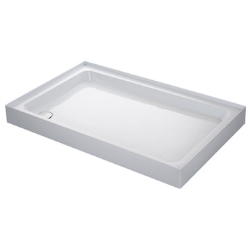 Mira Flight 4 Up-Stand Rectangular Shower Tray with Waste - ABS Acrylic Capped Stone Resin