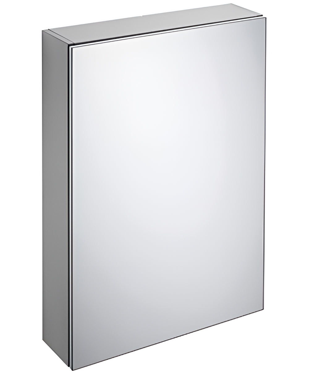 Ideal Standard Wall Hung Aluminium Mirrored Door Cabinet - Tuskan Tiles