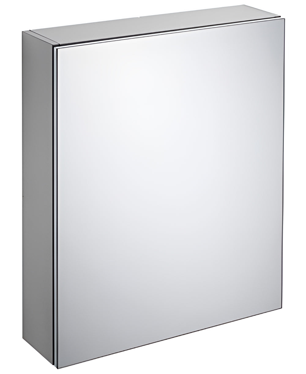 Ideal Standard Wall Hung Aluminium Mirrored Door Cabinet - Tuskan Tiles