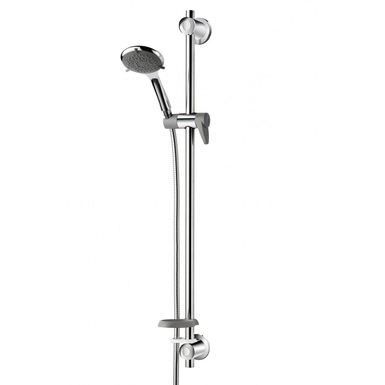 Triton Elina Exposed Chrome Thermostatic Shower - Bar Mixer Valve and Riser Rail Kit