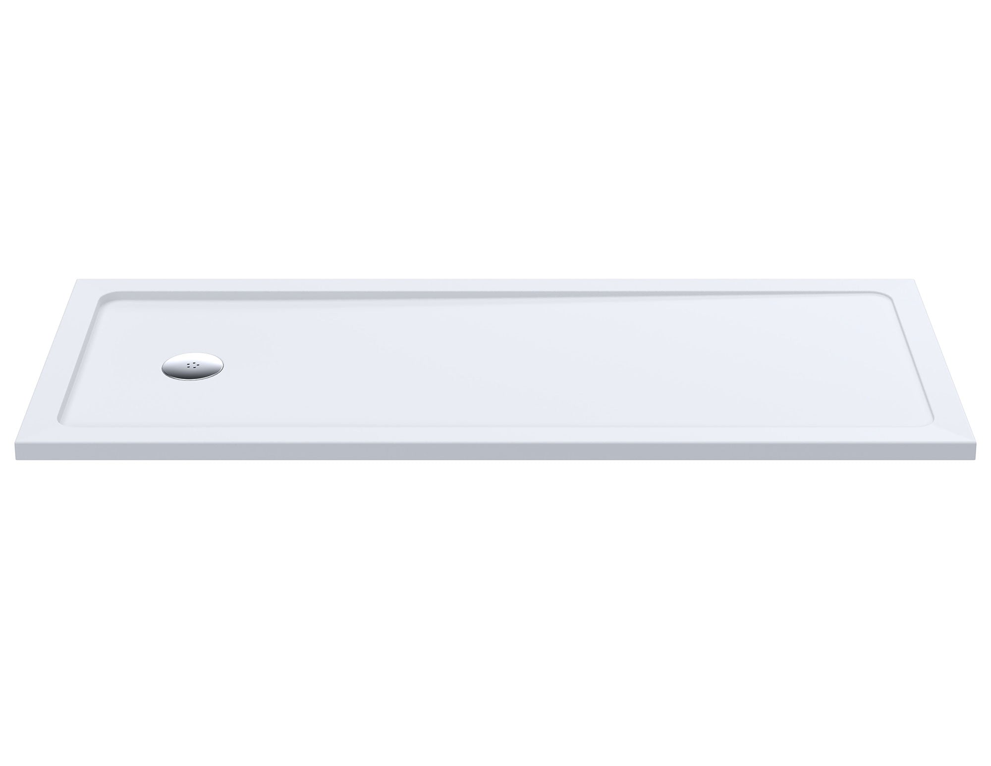 Nuie Pearlstone Slimline Walk In Shower Tray - Standard or Anti-Slip - 1700 x 700mm