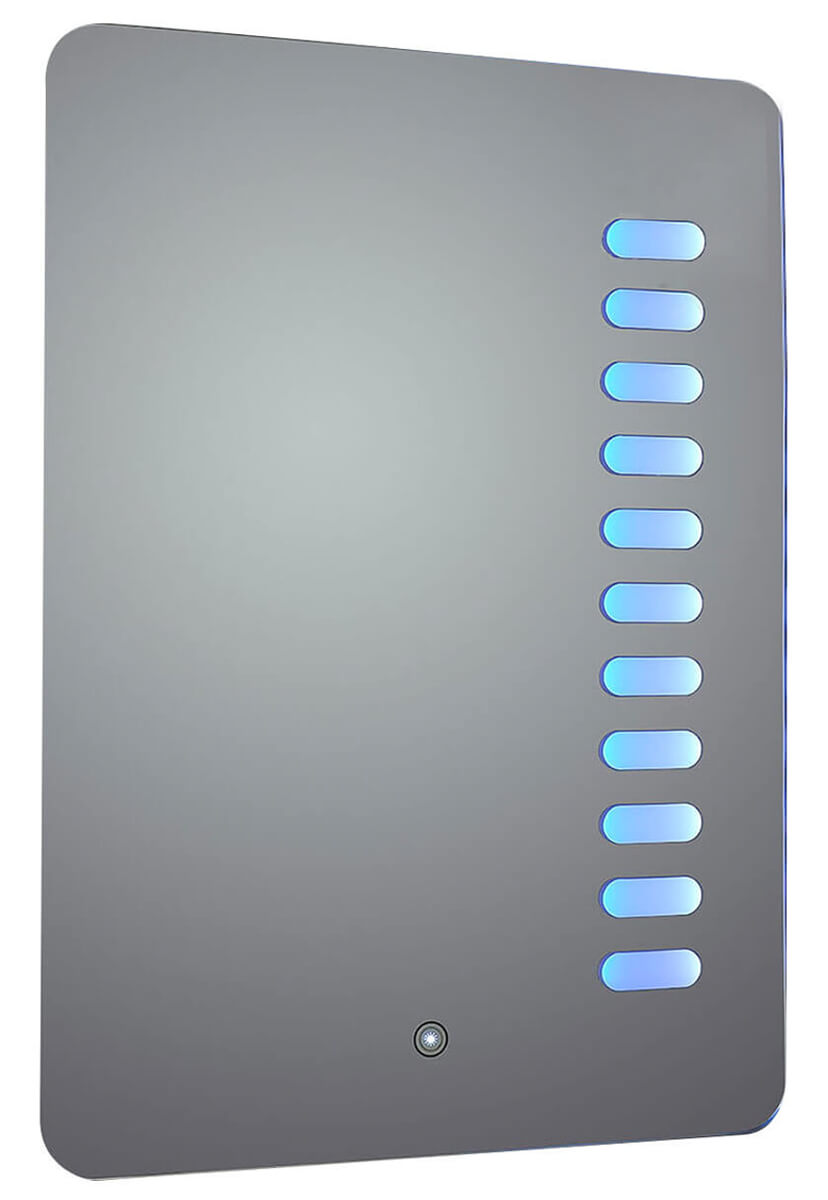 Frontline Kinsale Rectangular Frontlit LED Mirror with Demister Pad - 500 x 700mm