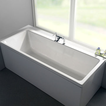 Carron Quantum Duo 5mm Double Ended Large Acrylic Bath - 1900 x 900mm