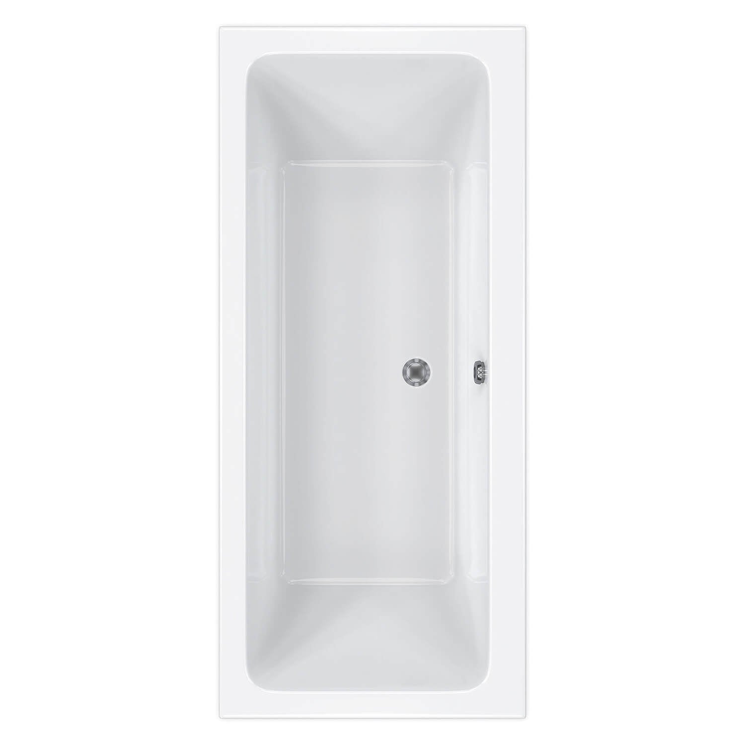 Carron Quantum Duo 5mm Double Ended Large Acrylic Bath - 1900 x 900mm