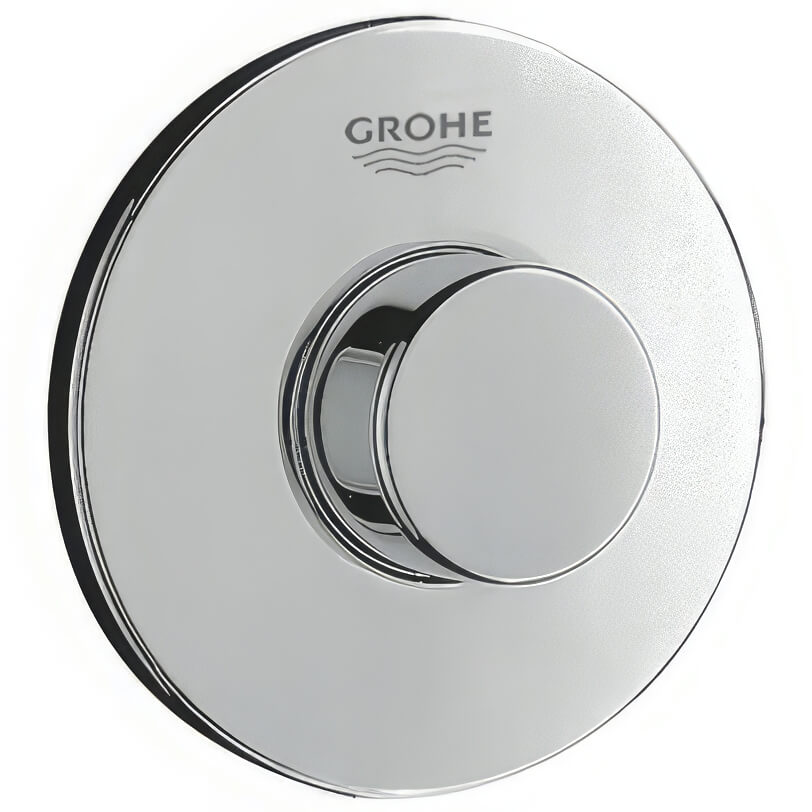 Grohe Adagio Single Flush Air Button - Chrome - 100 x 100mm
