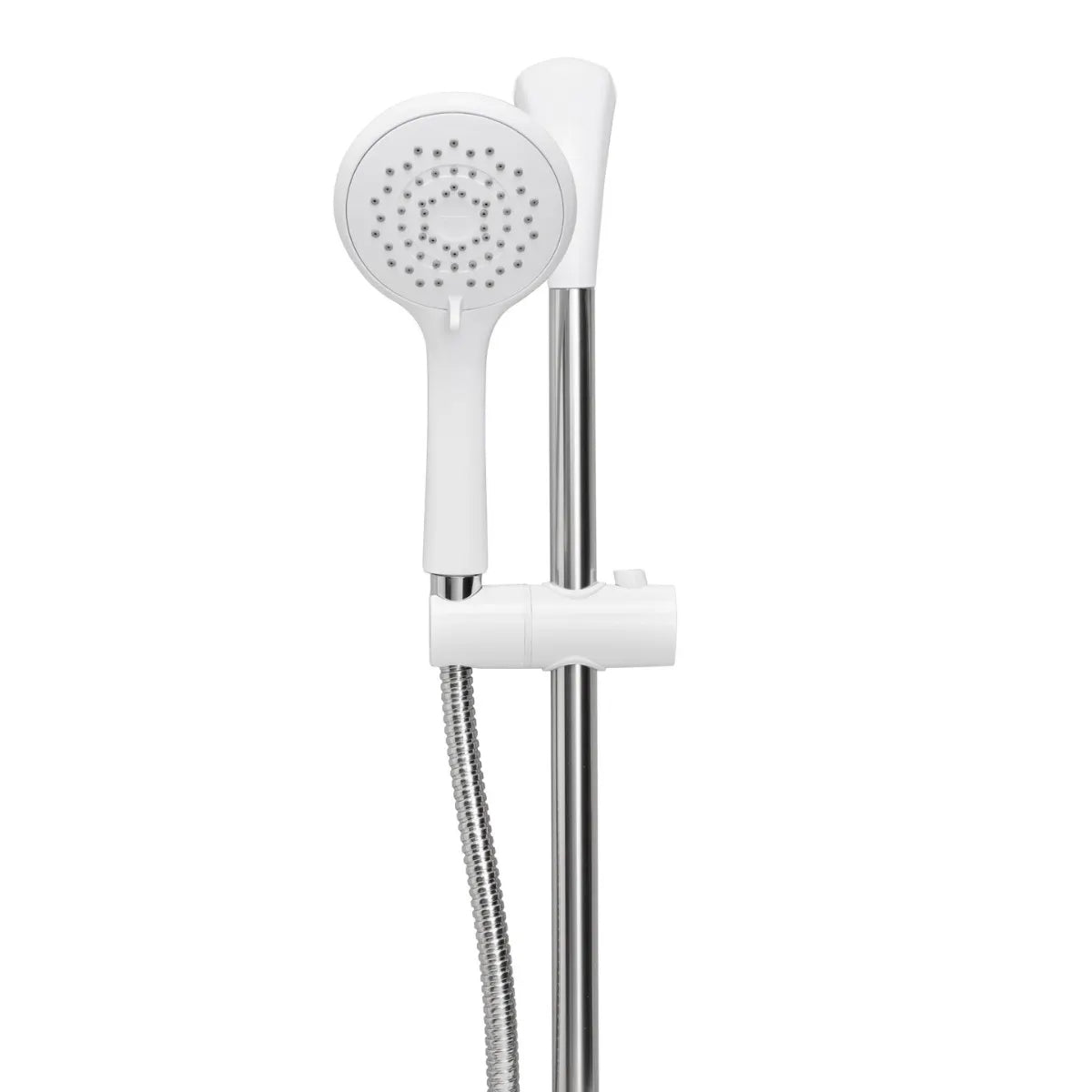 Triton White Electric Pumped Shower with Slide Rail Kit - Silent Running - 8.5 kW