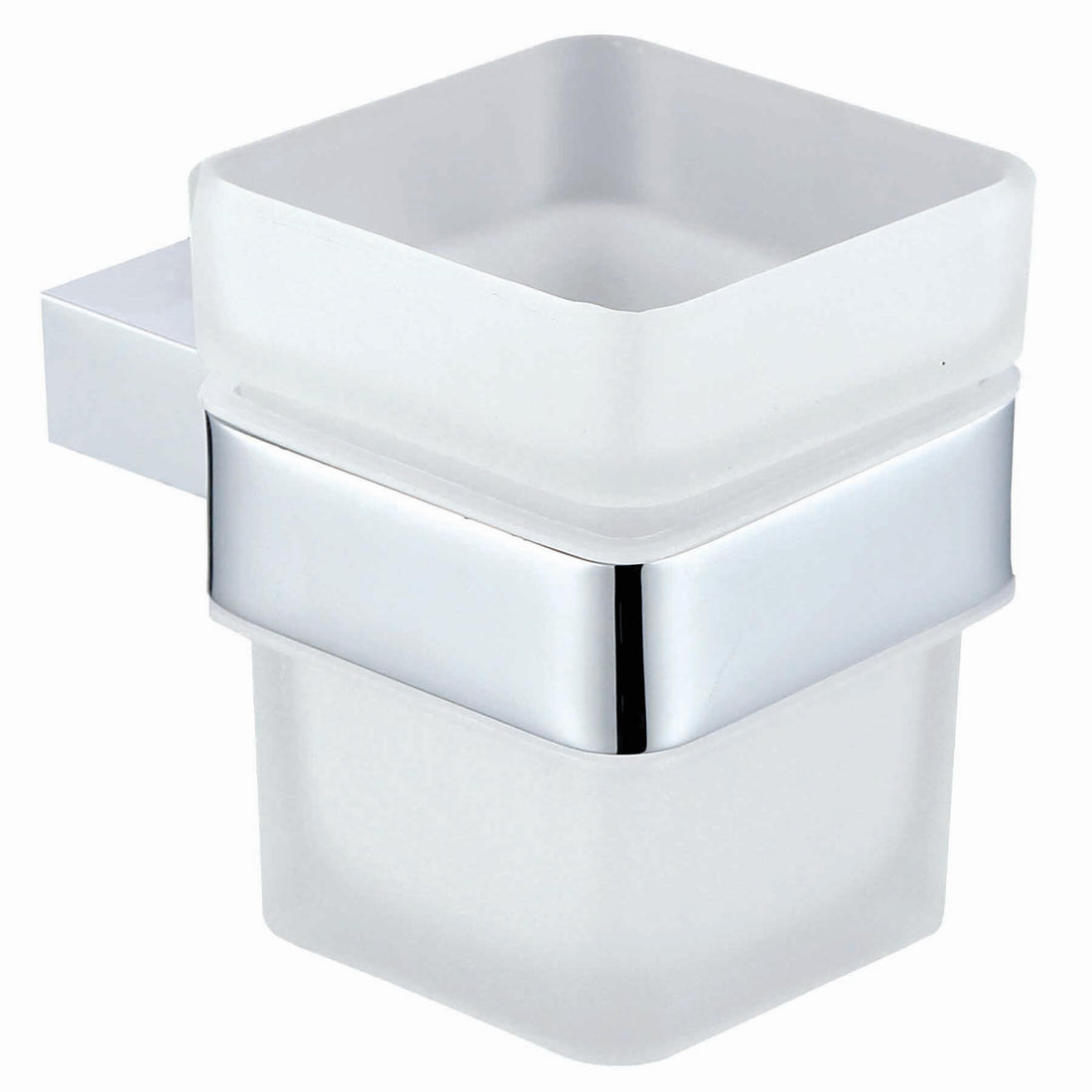 Tuskan Tiles Rak Moon single tumbler with holder, ceramic design in natural tones, shown on a clean surface.