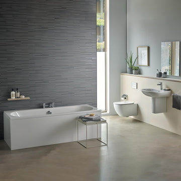 Ideal Standard Tesi 1700 x 700mm White Double-Ended Idealform Plus Bath