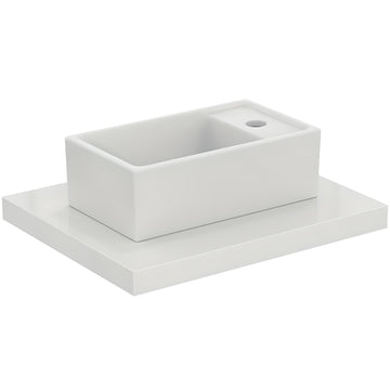 Ideal Standard I-Life-S Single Taphole FireClay Guest Vessel Washbasin - 370 x 210mm