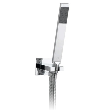 Vado Instinct Chrome Shower Handset Kit with Hose and Wall Bracket - Wall Mounted