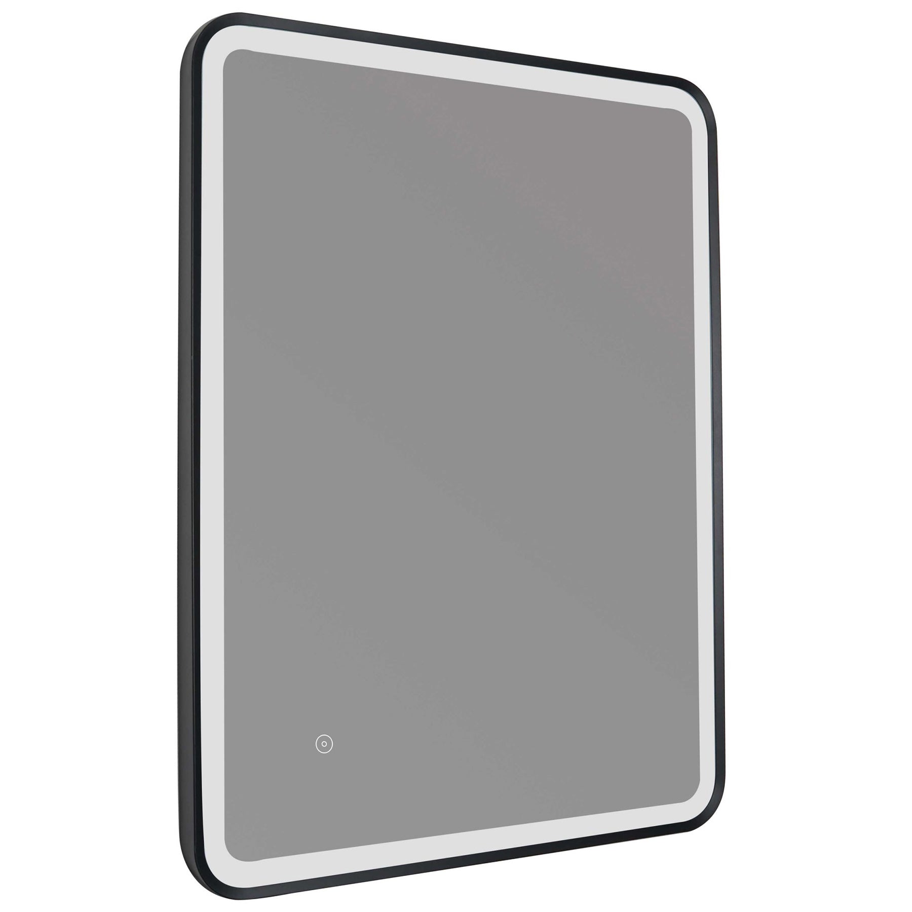 JTP HIX Rectangular Borderlit LED Mirror with Demister Pad - 600 x 800mm
