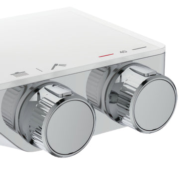Ideal Standard Ceratherm S200 Exposed Thermostatic Shower Mixer Valve - Integrated Shelf