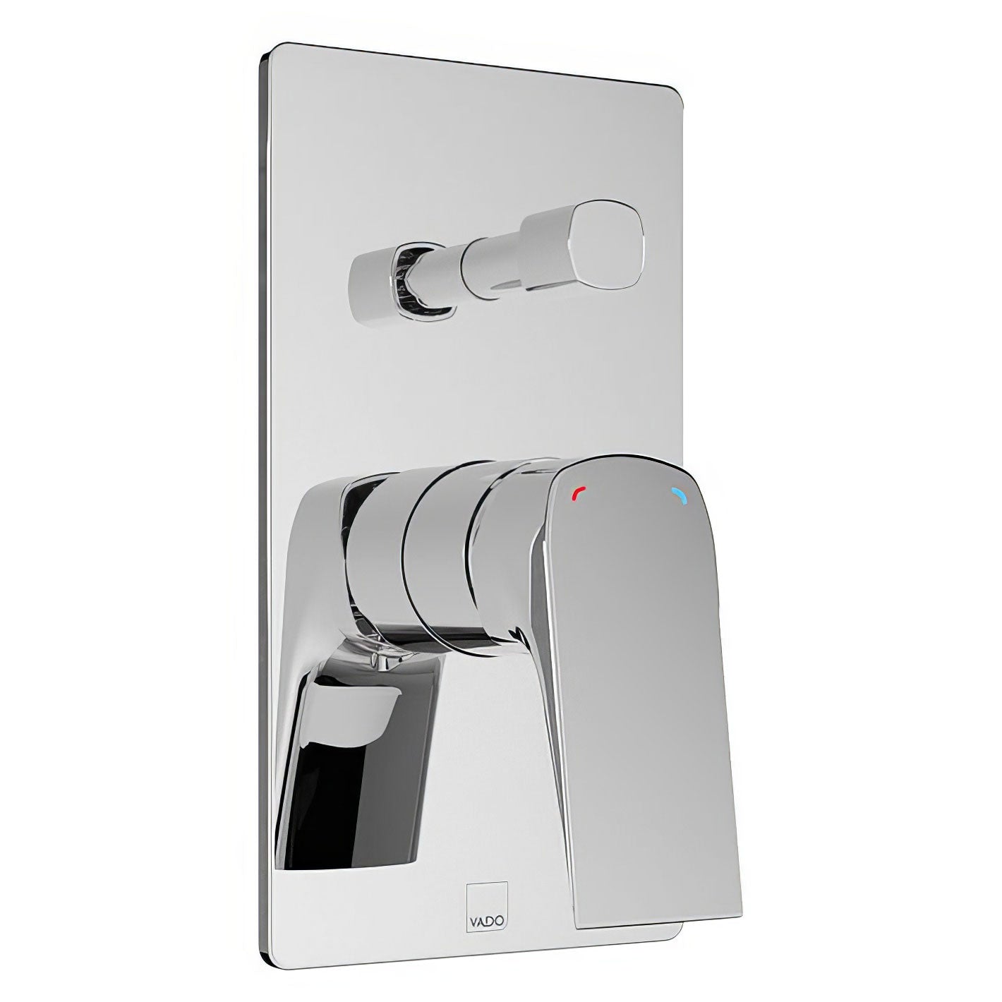Vado Cameo Contemporary Concealed Manual Shower Valve - Rectangular Trim - 1 Control