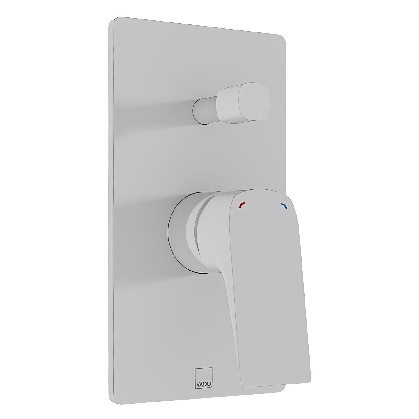 Vado Cameo Contemporary Concealed Manual Shower Valve - Rectangular Trim - 1 Control