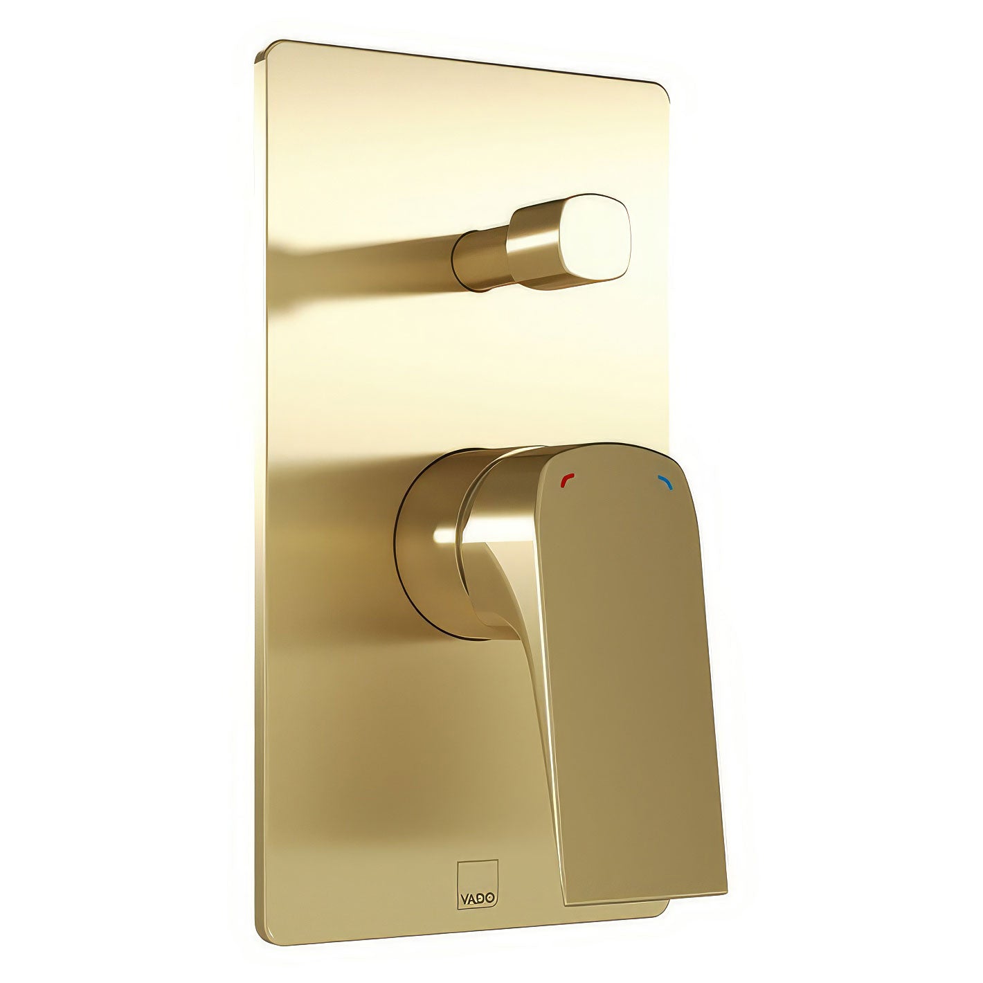 Vado Cameo Contemporary Concealed Manual Shower Valve - Rectangular Trim - 1 Control