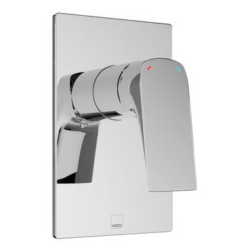 Vado Cameo Contemporary Concealed Manual Shower Valve - Rectangular Trim - 1 Control