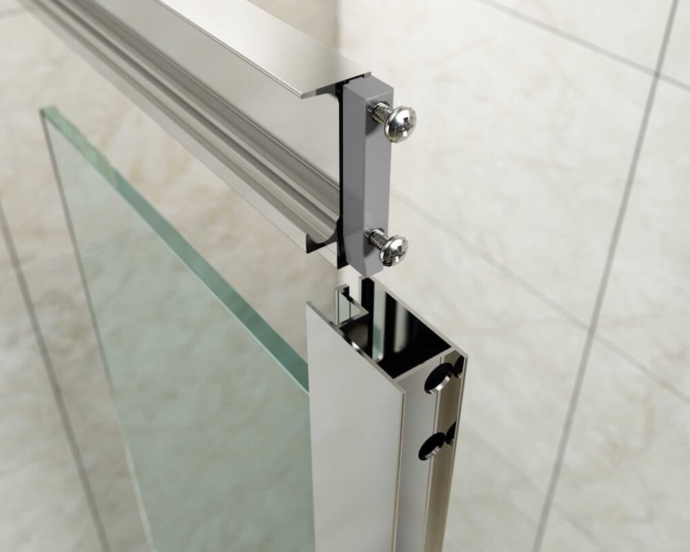 Merlyn MBOX Loft Height Bifold Shower Door - Reversible - Aluminium Frame