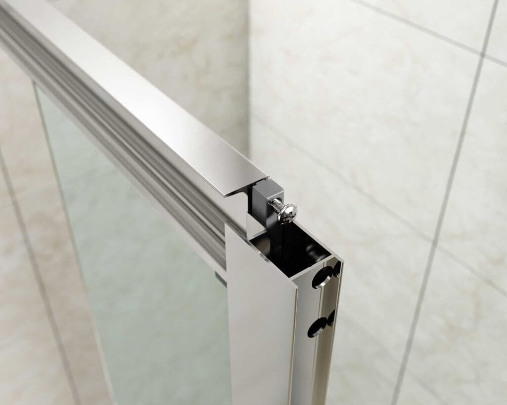 Merlyn MBOX Loft Height Bifold Shower Door - Reversible - Aluminium Frame