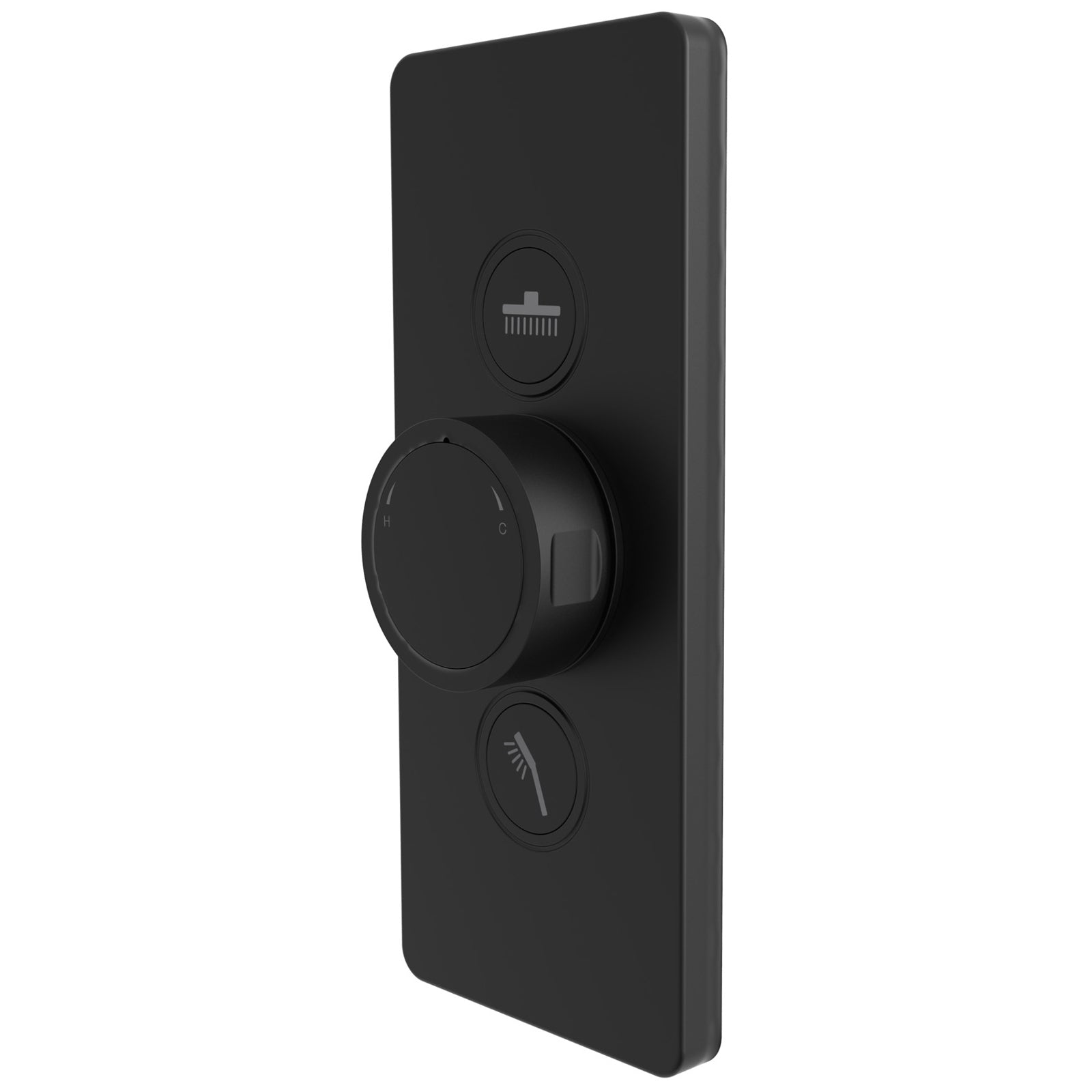 Tavistock Axiom Concealed Thermostatic Shower Valve - Rectangular Trim - 3 Control