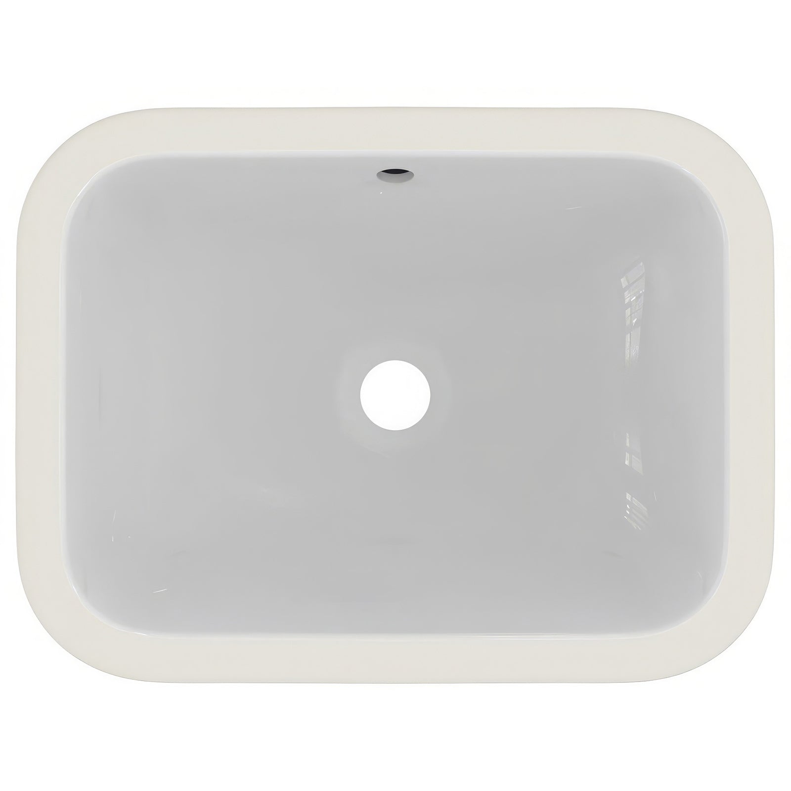 Ideal Standard Connect Cube Under-Countertop Basin with Overflow - 500 x 380mm