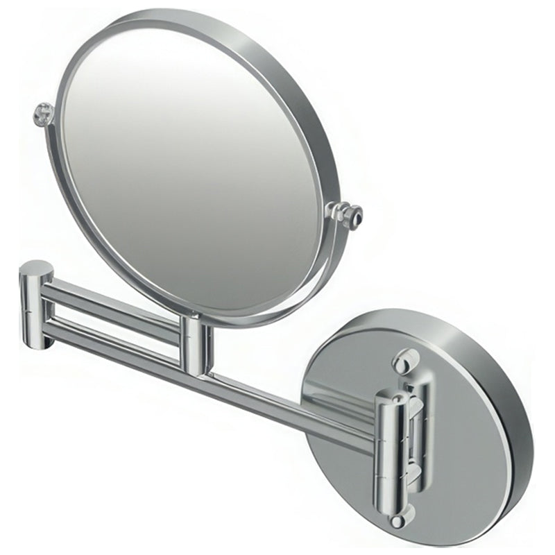 Ideal Standard IOM Round Shaving Mirror 178 x 257mm - Chrome Finish