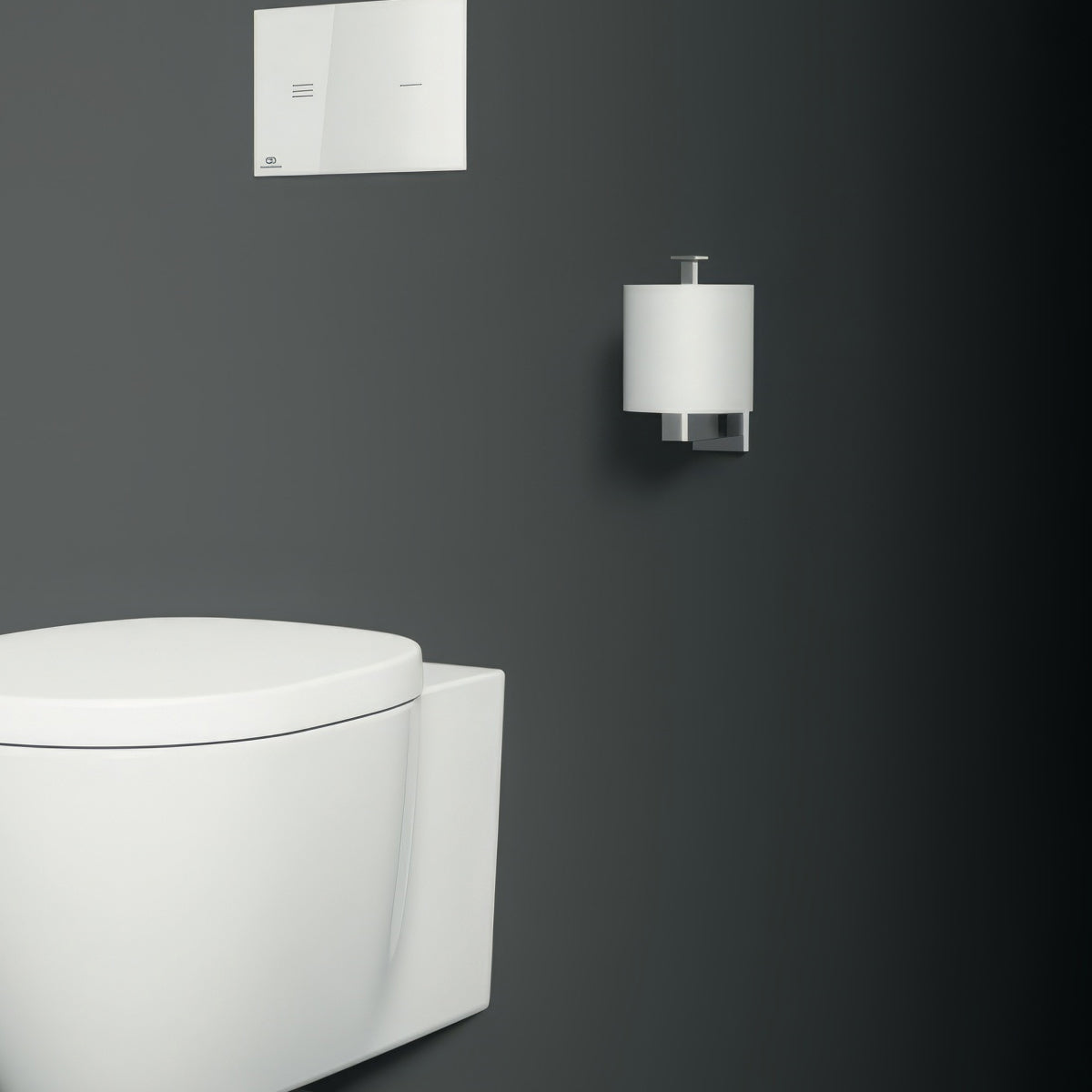 Ideal Standard IOM Chrome Spare Tissue Holder Without Cover