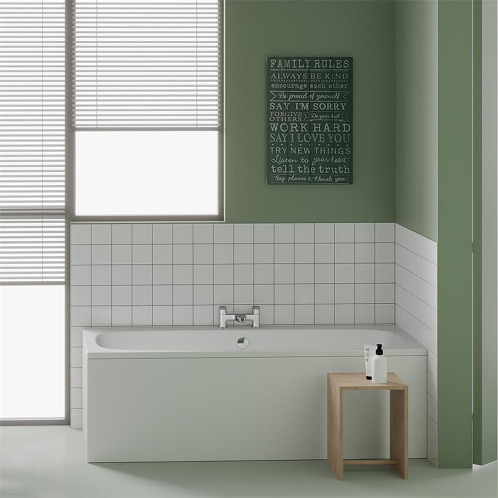 Ideal Standard I-Life White Double-Ended Idealform Bath