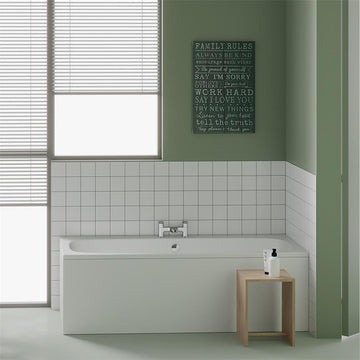 Ideal Standard I-Life White Double-Ended Idealform Bath