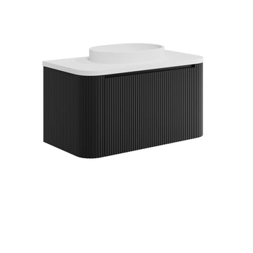 Linear 900 Vanity Unit with One Piece Basin