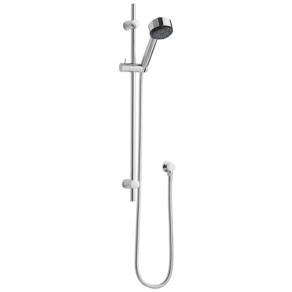 Hudson Reed Linear Chrome Shower Slider Kit - Multi Function Handset - 705mm High