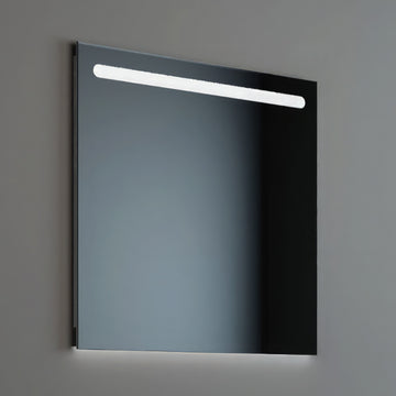 Imex Blade Rectangular Illuminated Frontlit LED Mirror with Demister Pad - 750mm High