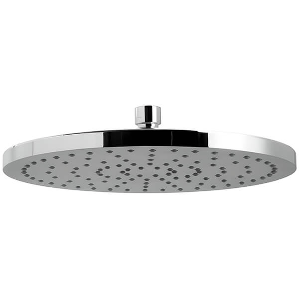 Vado Saturn Chrome Round Fixed Shower Head - 1 Spray Mode - 254 x 254mm