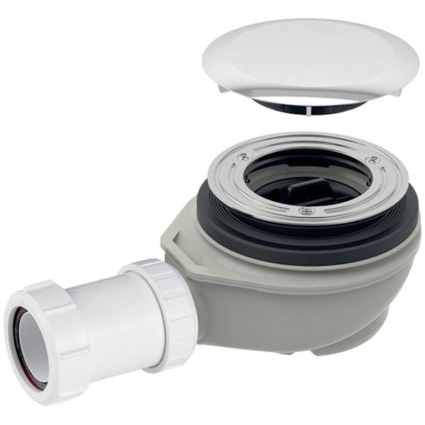 Geberit D90 Ready To Fit Shower Trap and Waste Set with Drain Cover