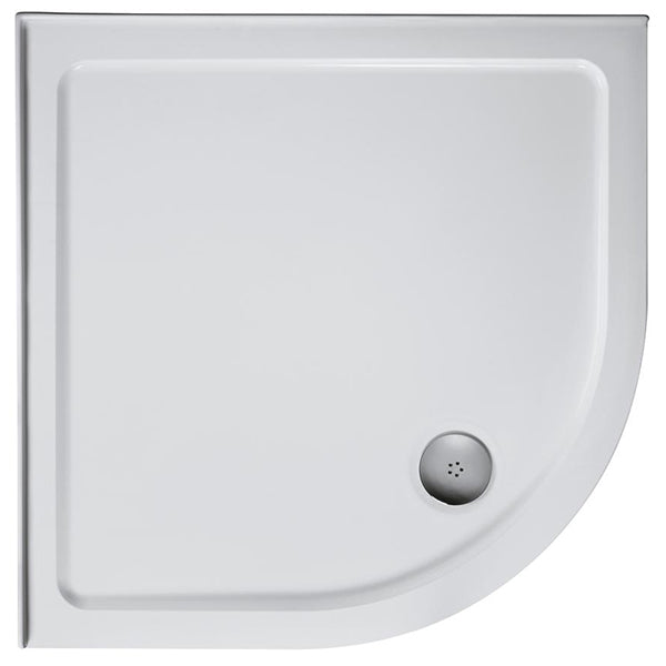Ideal Standard Simplicity Low Profile Upstand Quadrant Shower Tray with Waste - 50mm High