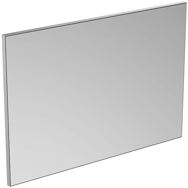 Ideal Standard Rectangular Mirror with Anti-Steam System 700mm High - Thermoplastic Frame