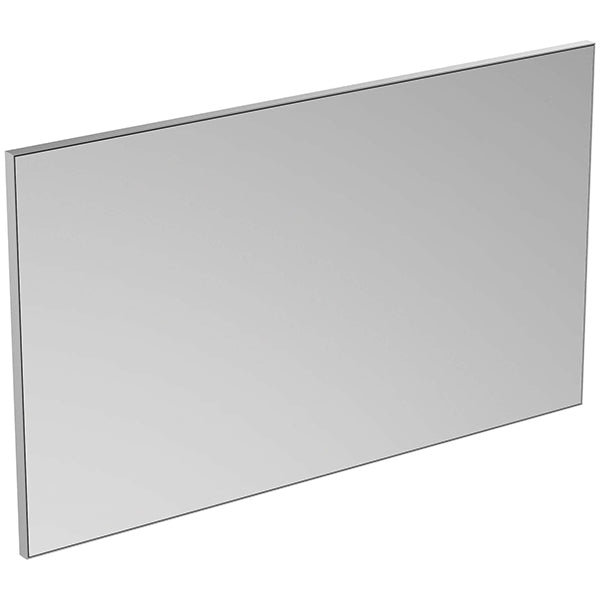 Ideal Standard Rectangular Mirror with Anti-Steam System 700mm High - Thermoplastic Frame