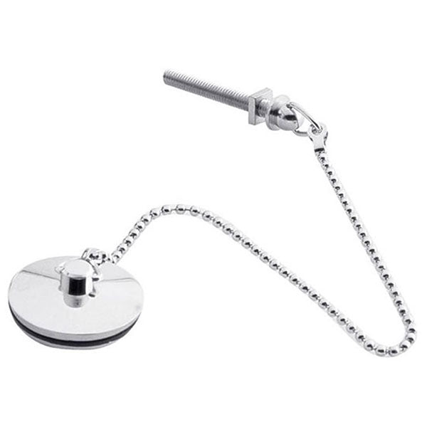Nuie Traditional Chrome Plug and Chain Basin Waste