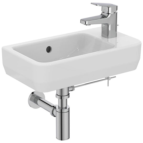 Ideal Standard I-Life S 450mm Right Hand 1 Taphole Guest Washbasin