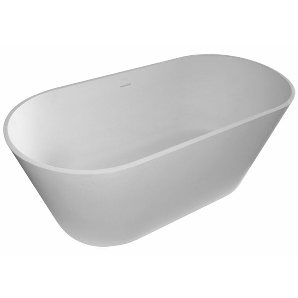 Aquanatural Cusco Mini Luxury Solid Surface Freestanding Bath with Bath Waste