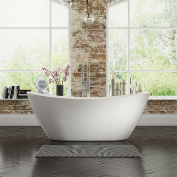 Aqua Aphrodite 1700 x 780mm Luxury Twin Skinned Freestanding Bath