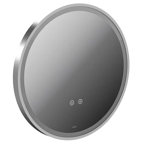 Vado Cameo Round Borderlit LED Mirror with Demister Pad