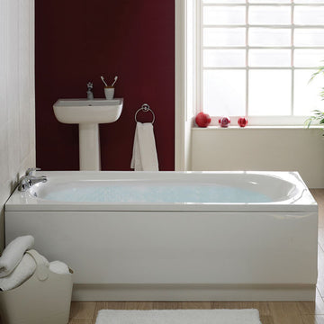 Aqua Caymen 1700 x 700mm Anti Slip Single Ended Bath