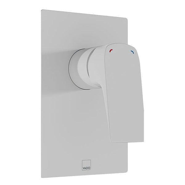 Vado Cameo Contemporary Concealed Manual Shower Valve - Rectangular Trim - 1 Control