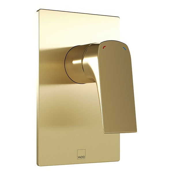 Vado Cameo Contemporary Concealed Manual Shower Valve - Rectangular Trim - 1 Control