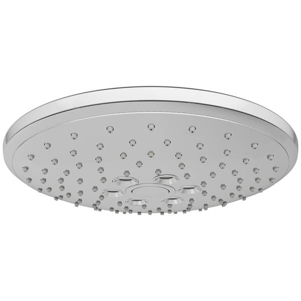 VitrA Bliss Round Fixed Shower Head - 240 x 240mm - Dual Spray Mode