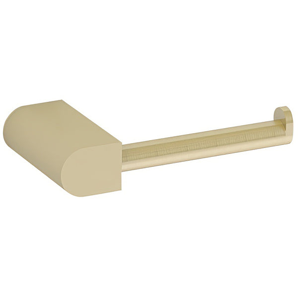Imex Duro toilet roll holder in matte finish, mounted on bathroom wall, showcasing durable metal construction and modern design.