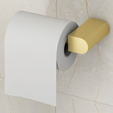 Imex Duro toilet roll holder by Tuskan Tiles, sleek metal bathroom fixture mounted on wall for toilet paper storage