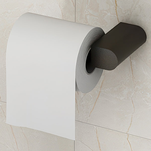 Imex Duro toilet roll holder in stainless steel with wall mount, designed for modern bathrooms.